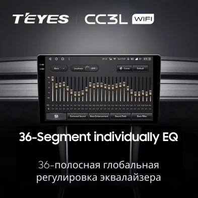 Штатная магнитола Teyes CC3L WiFi 2/32 Jeep Grand Cherokee 3 WK (2004-2007) F2
