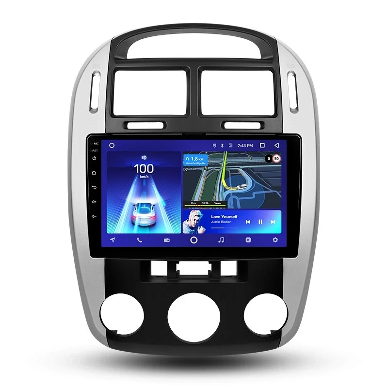 Переходная рамка Kia Cerato 1 LD (2004-2008) F1 (9")