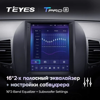 Штатная магнитола Tesla style Teyes TPRO 2 4/64 Kia Sorento 2 XM (2012-2021) F1