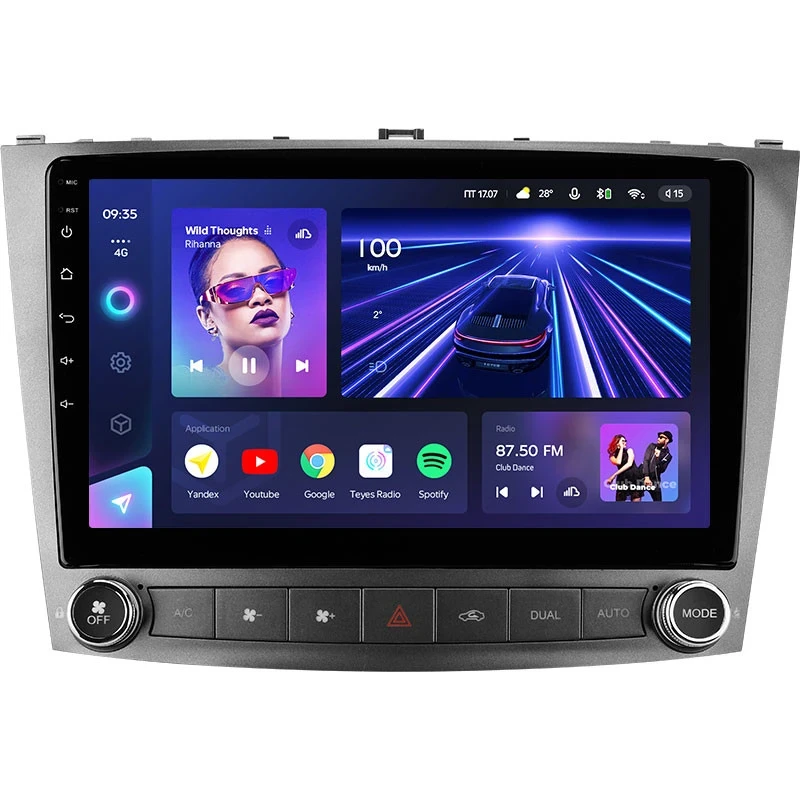 Штатная магнитола Teyes CC3 4/32 Lexus IS250 XE20 (2005-2013) (Lp)