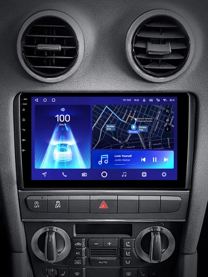 Штатная магнитола Teyes CC2L Plus 1/16 Audi A3 2 8P (2003-2013)