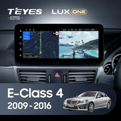 Штатная магнитола Teyes LUX ONE 6/128 Mercedes-Benz E-Class 4 W212 S207 A207 S212 C207 (NTG 4.0) (2009-2016) Правый руль Universal