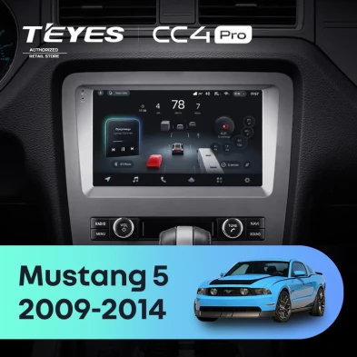 Штатная магнитола Teyes CC4 Pro 8/128 Ford Mustang 5 S-197 (2009-2014) F2