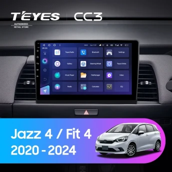 Штатная магнитола Teyes CC3 4/32 Honda Jazz 4 (2020-2024) Тип-A Правый руль