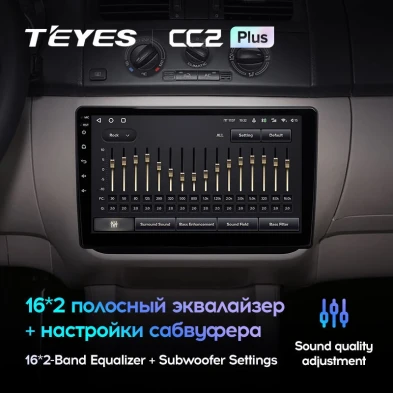 Штатная магнитола Teyes CC2L Plus 2/32 Skoda Fabia 2 (2007-2014)