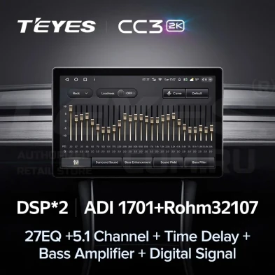 Штатная магнитола Teyes CC3 2K 6/128 Toyota Prius Plus V Alpha (2012-2017) Правый руль (13")