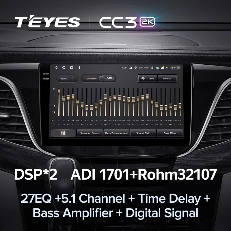 Штатная магнитола Teyes CC3 2K 4/64 Buick GL8 3 (2017-2020)