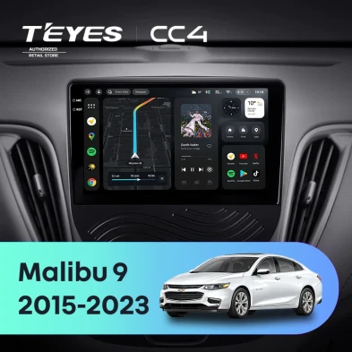 Штатная магнитола Teyes CC4 8/128 Chevrolet Malibu 9 (2015-2023) F1