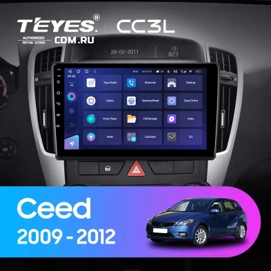 Штатная магнитола Teyes CC3L 4/32 Kia Ceed (2009-2012)
