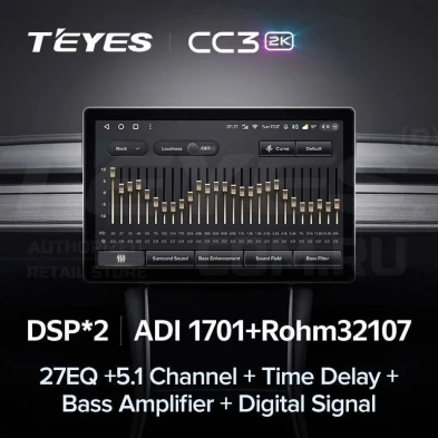 Штатная магнитола Teyes CC3 2K 6/128 Volkswagen Caravelle T6 (2015-2020) (11")