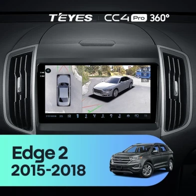 Штатная магнитола Teyes CC4 Pro 360 12/256 Ford Edge 2 (2015-2018) F2