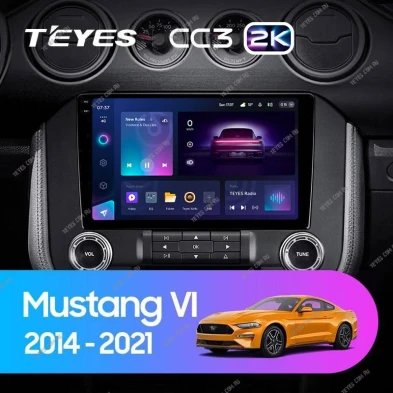 Штатная магнитола Teyes CC3 2K 4/64 Ford Mustang VI S550 (2014-2023) F1